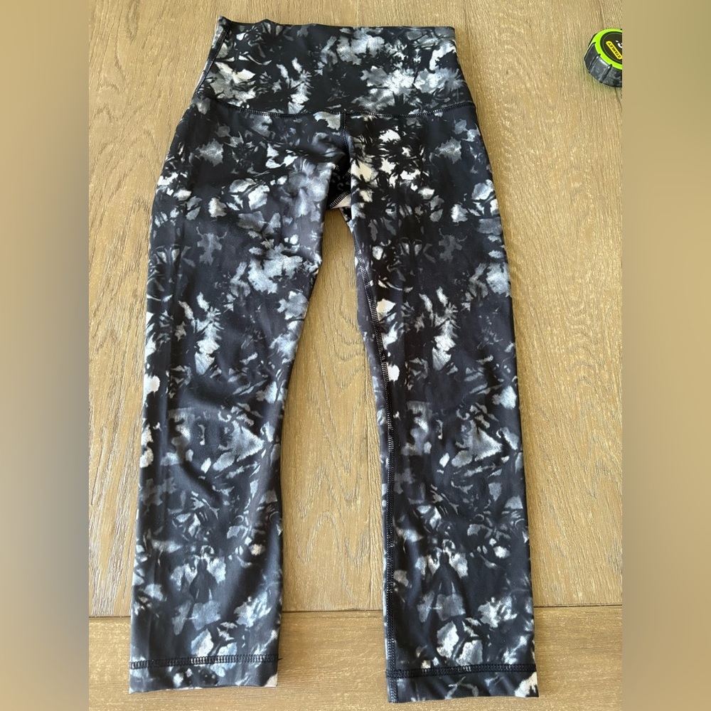 Lululemon High Rise Cropped 21” Nulux Wunder Under Legging Size 6